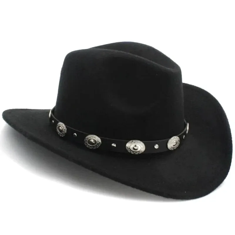 black cowboy hat for men