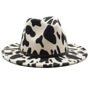 Cow Print Cowboy Hat, men's cowboy hat