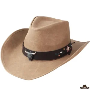 Cowboy Hat Beige, men's cowboy hat
