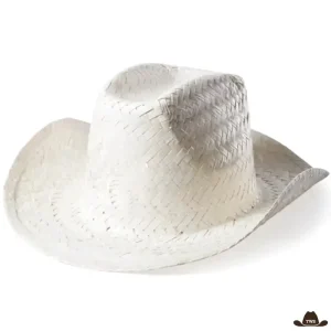 Cowboy Hat White, men's cowboy hat
