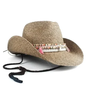 Crochet Cowboy Hat, men's cowboy hat