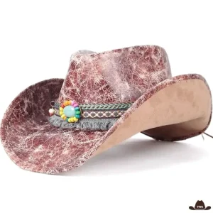 Leather Cowgirl Hats, leather cowboy hat