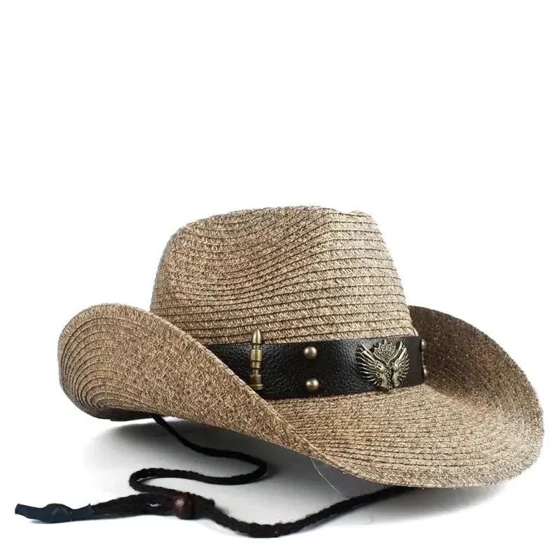 straw cowboy hat for men