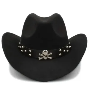 Skull Cowboy Hat, men's cowboy hat