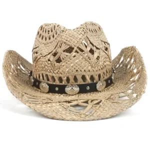 Straw Cowboy Hat, men's cowboy hat