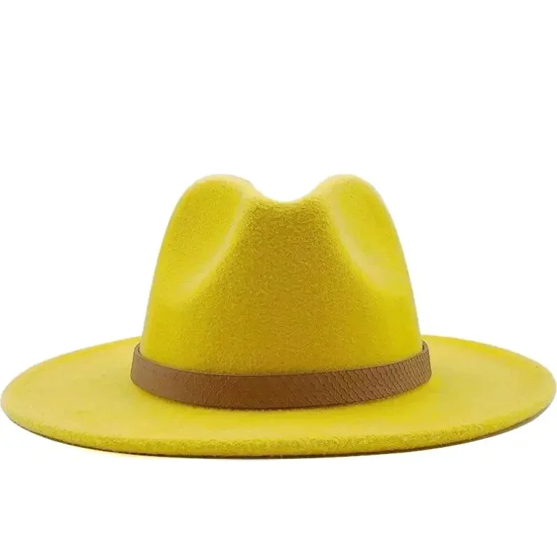Yellow Cowboy Hat Yellow Cowboy Hat, men's cowboy hat